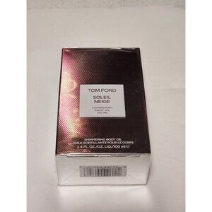 Tom Ford Soleil Neige Shimmering Body Oil Large Size 3.4oz/100ml Sealed